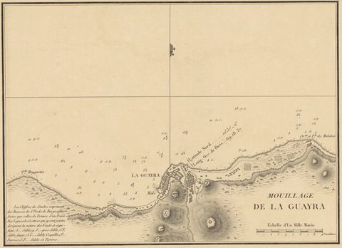 Carte du mouillage de La Guaira en 1831.jpg